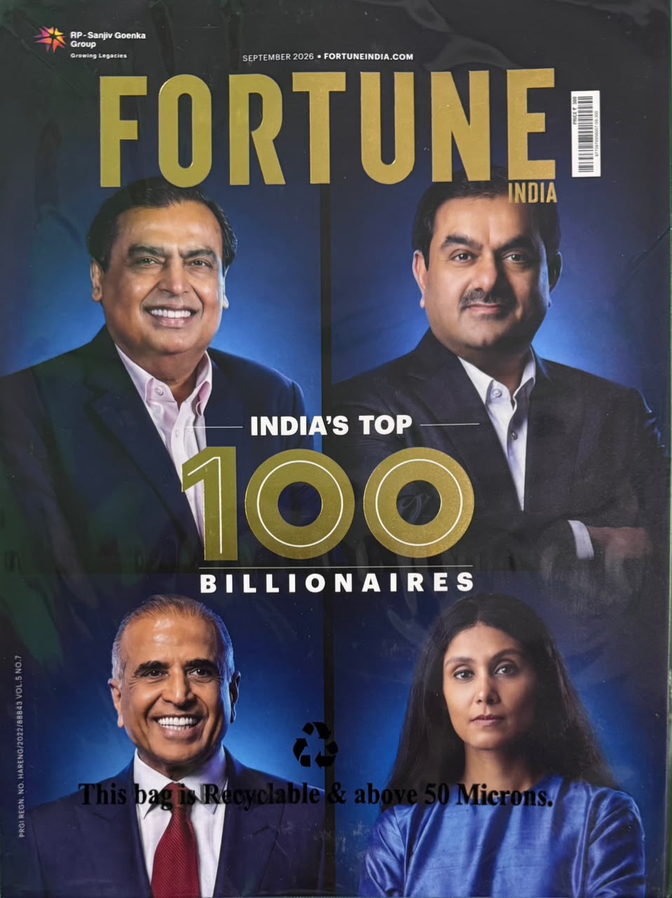 Fortune India magazine September 2026