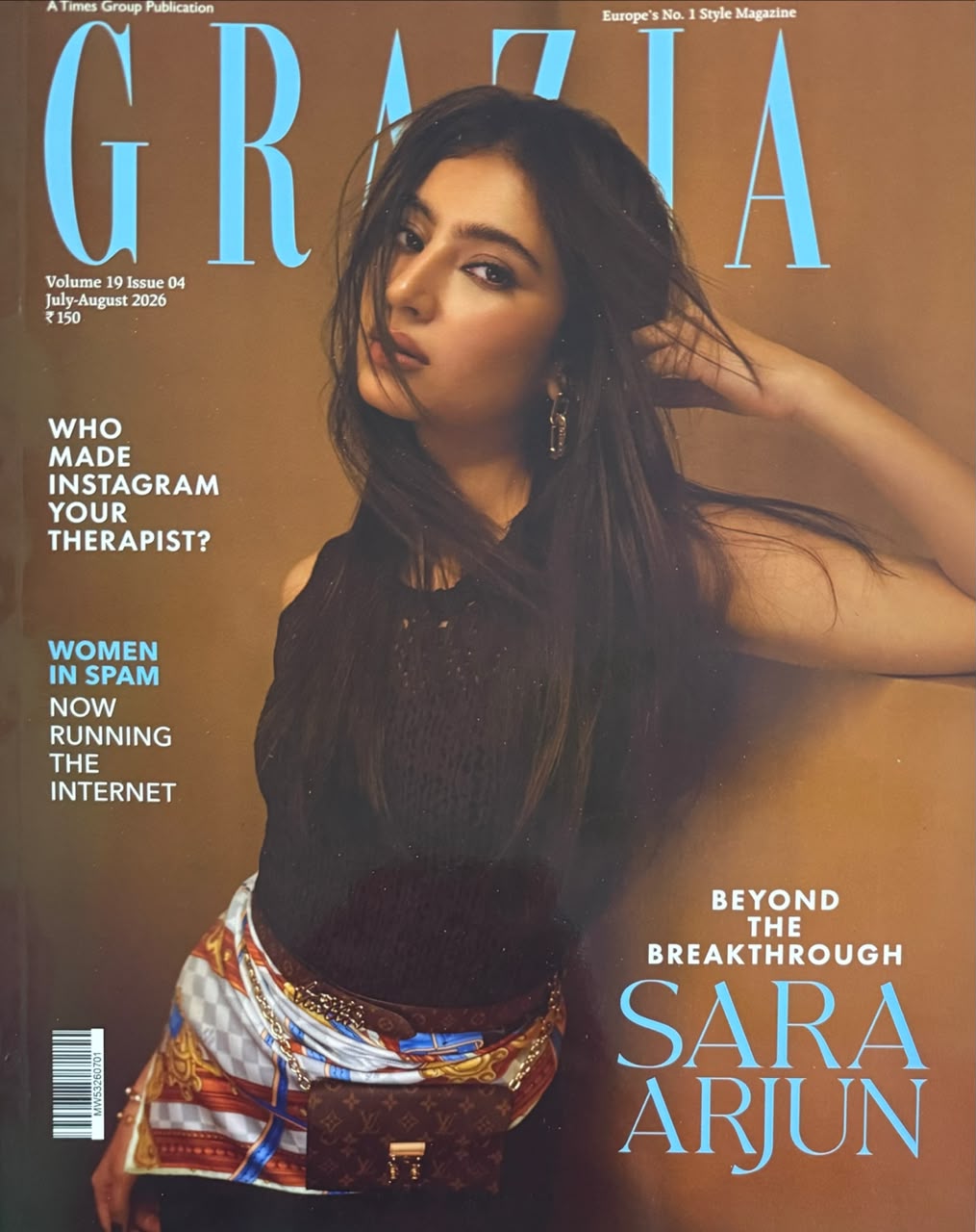 Grazia India magazine July August 2026