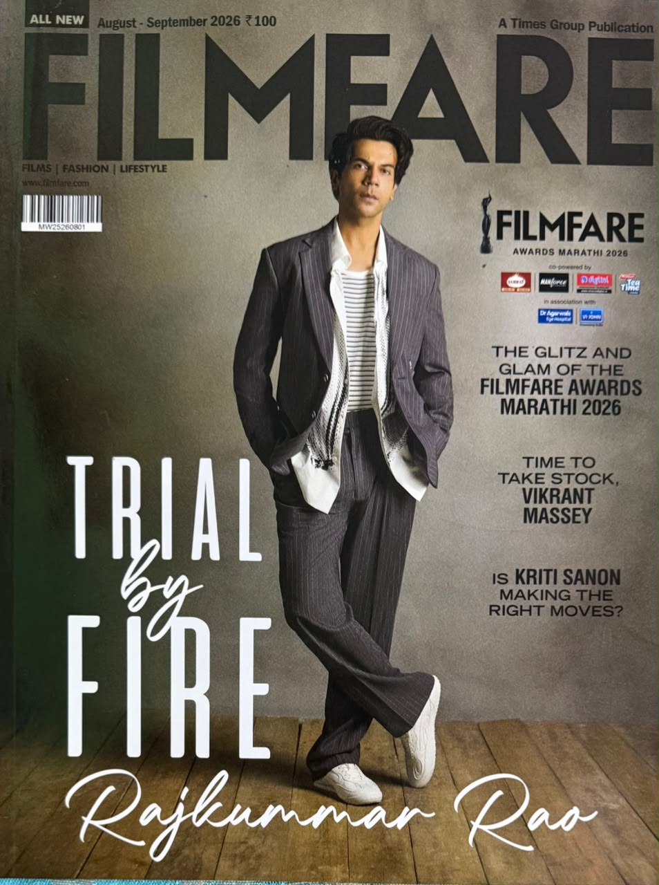 Filmfare magazine August September 2026