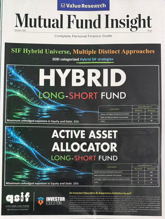 Mutual Fund Insight magazine October 2026