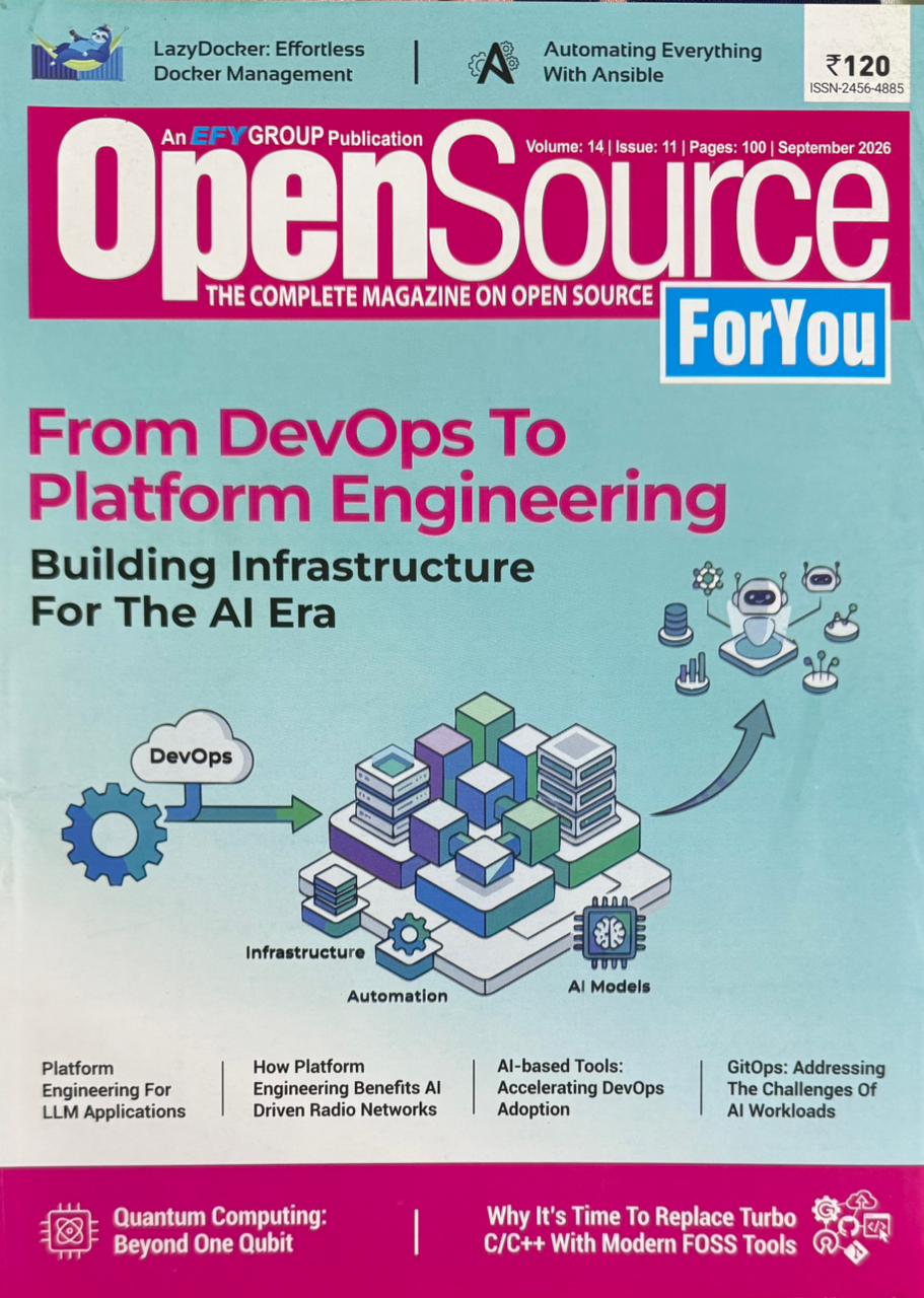 Open Source For You September 2026