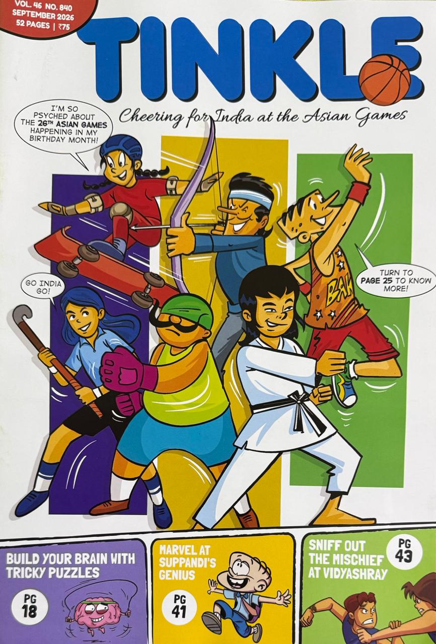 Tinkle Kids magazine September 2026