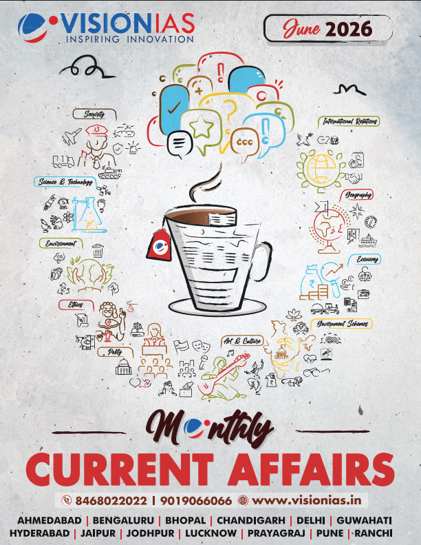 Vision IAS Current Affairs English June 2026 B/W