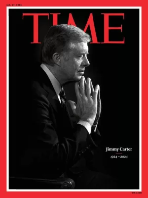 Time magazine 27 January 2025 - Jimmy Carter (1924 - 2024)