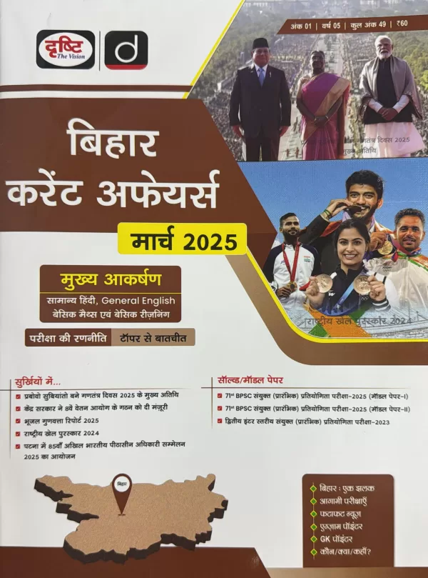 Drishti IAS Bihar Current Affairs Hindi March 2025 scaled