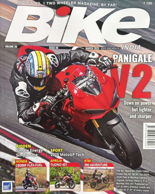 Bike India magazine March 2025 Panigale V2