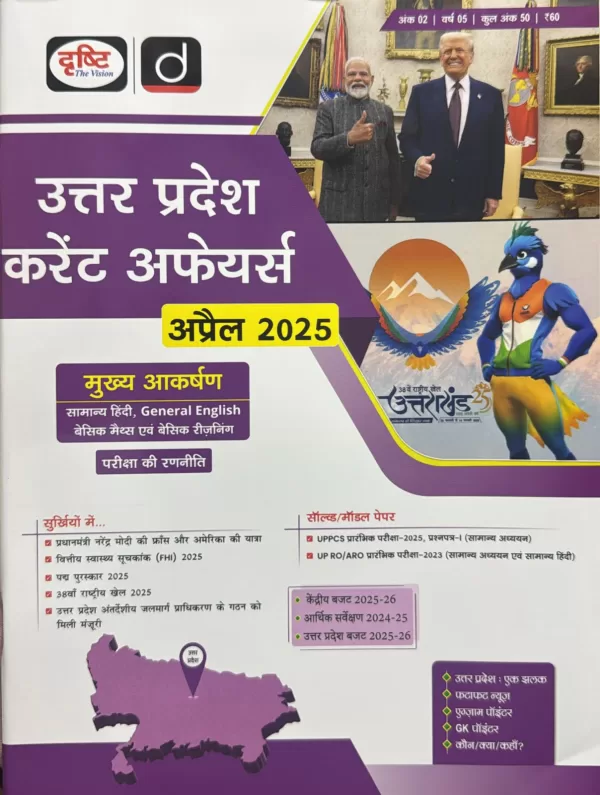 Drishti IAS Uttar Pradesh Current Affairs Hindi April 2025