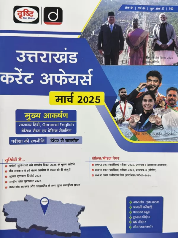 Drishti IAS Uttarakhand Current Affairs Hindi March 2025 scaled