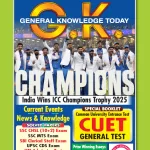 General Knowledge GK Today April 2025 - Champions India Wins ICC Champions Trophy