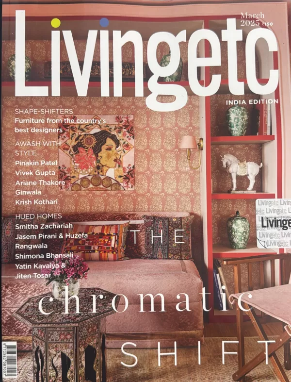 Living Etc India magazine March 2025 The Chromatic SHIFT scaled