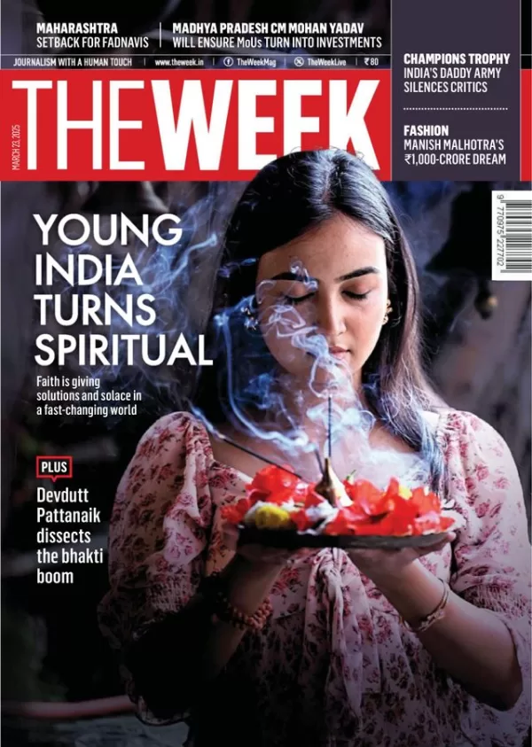 The Week magazine 23 March 2025 Young India Turns Spiritual