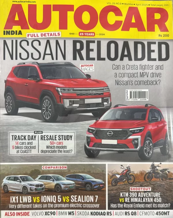 Autocar India magazine April 2025