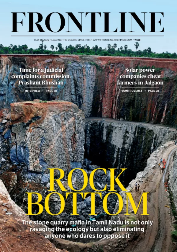 Frontline magazine 15 May 2025 ROCK BOTTOM