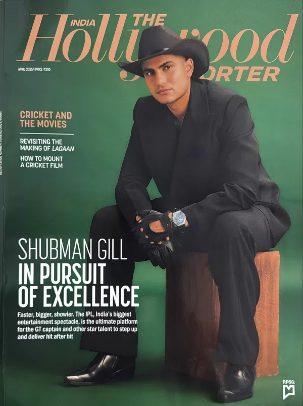 The Hollywood Reporter India magazine April 2025 Shubman Gill In Pursuit of Excellence scaled
