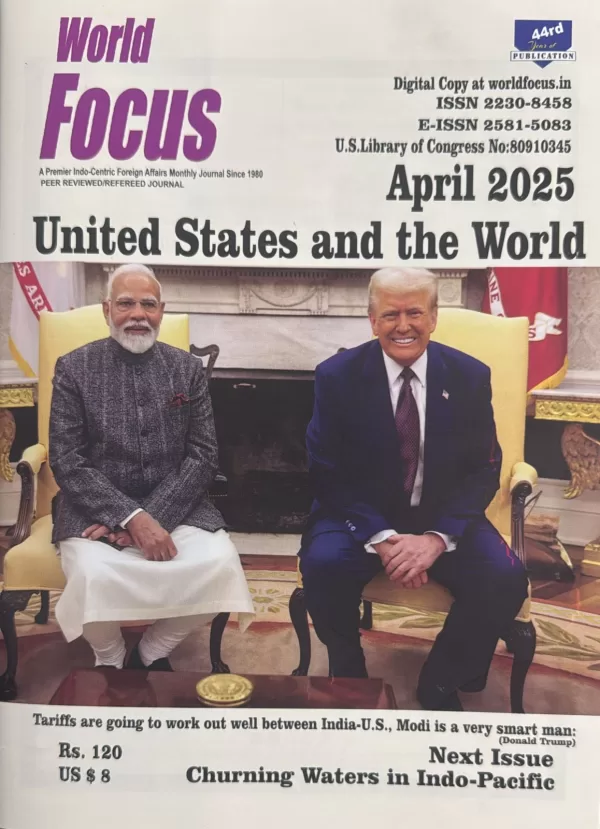 World Focus English magazine April 2025 United States and the World
