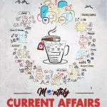 Vision IAS Current Affairs English March 2025 Photocopy B/W 128 Pages