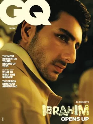 GQ India April May 2025 - GQ Exclusive: Ibrahim Opens Up