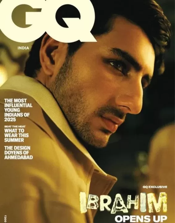 GQ India April May 2025 GQ Exclusive Ibrahim Opens Up