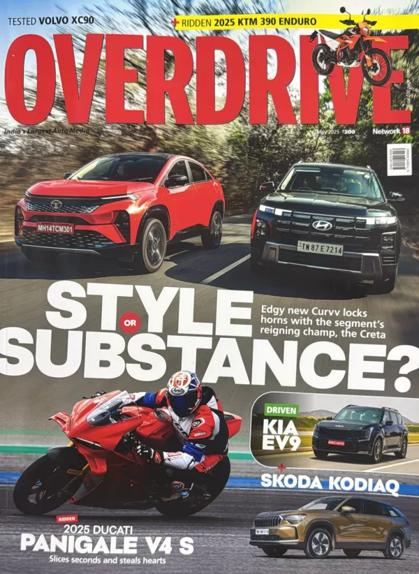 Overdrive magazine May 2025 Style of Substance