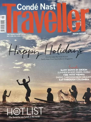 Conde Nast Traveller India May June July 2025 - Happy Holidays