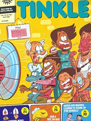 Tinkle Kids magazine May 2025