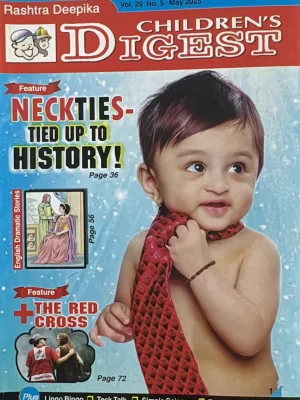 Children's Digest magazine May 2025 - Neckties Tied up to History!