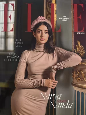 Elle India magazine April 2025 - Nanya Naveli Nanda