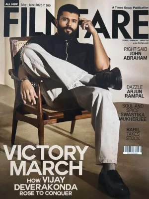 Filmfare magazine May June 2025 - Victory March How Vijay Deverakonda Rose to Conquer