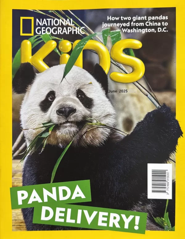 National Geographic Kids magazine June 2025 Panda Delivery scaled