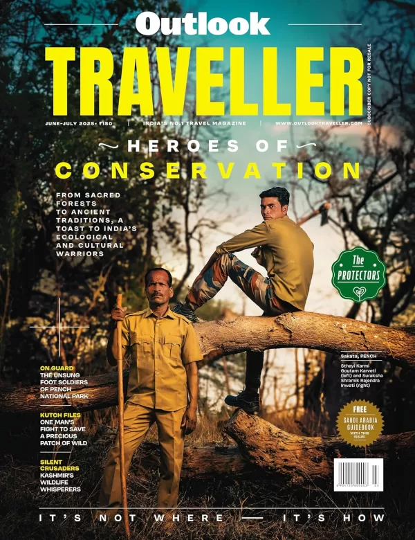 Outlook Traveller magazine June July 2025 Heroes of Conservation