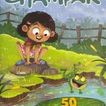Champak English Kids Book July First 2025 - 50 Puzzles and Jokes Rainy Season Special
