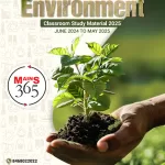 Vision IAS Mains 365 English Environment 2025 Photocopy B/W 126 Pages
