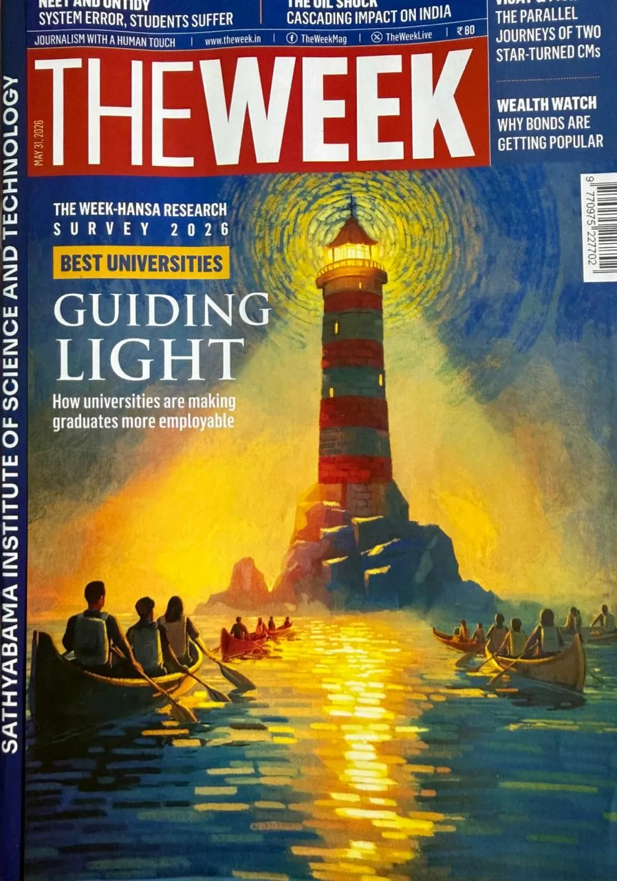 The Week magazine 31 May 2026 - The Week Hansa Research Survey 2026 Best Universities Guiding Light The Week magazine 31 May 2026 - The Week Hansa Research Survey 2026 Best Universities Guiding Light - Image 1