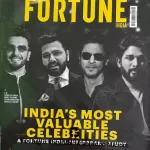 Fortune India magazine June 2026 - India's Most Valuable Celebrities