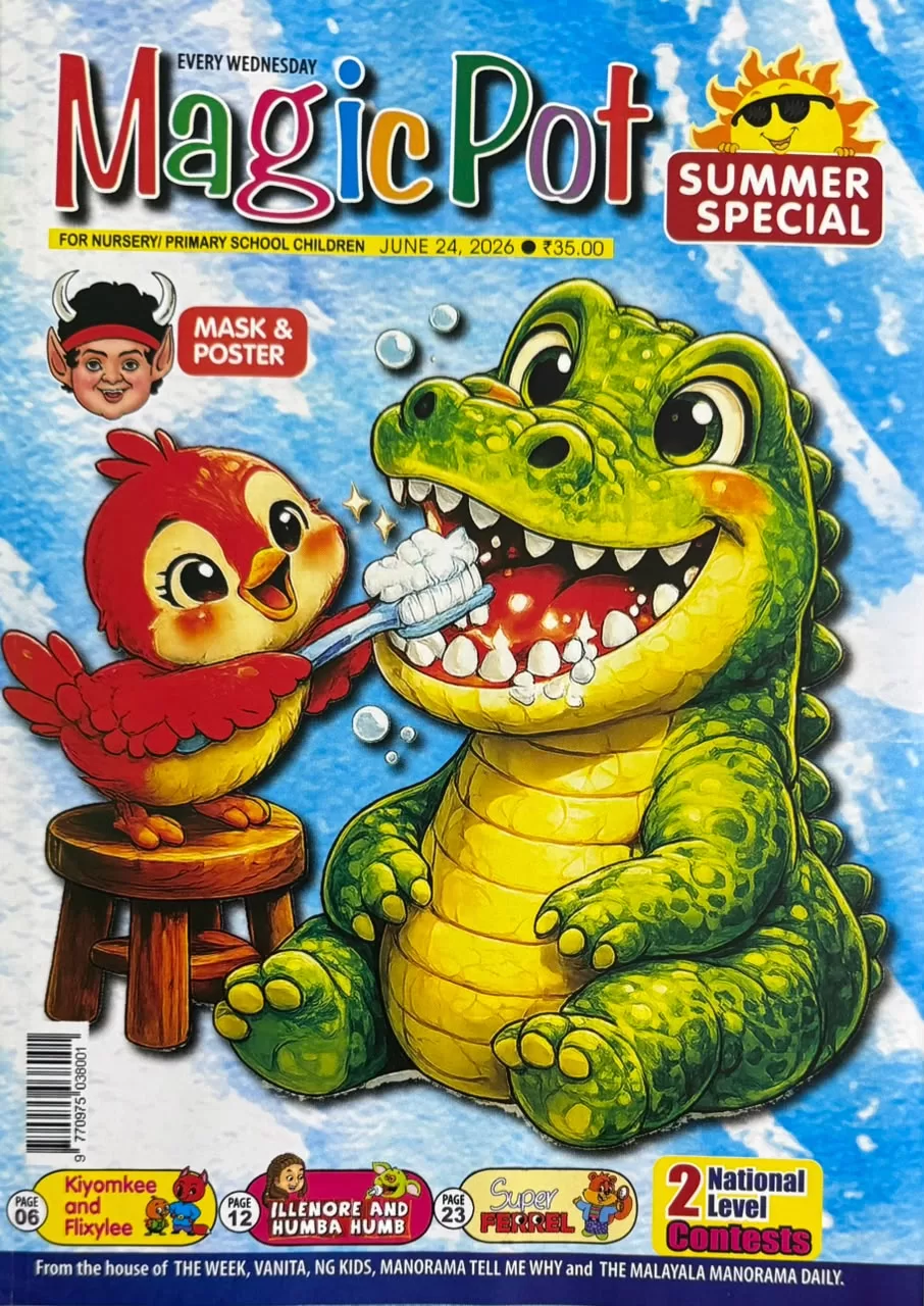 Magicpot Kids magazine 24 June 2026 - Dinos Magicpot Kids magazine 24 June 2026 - Dinos - Image 1