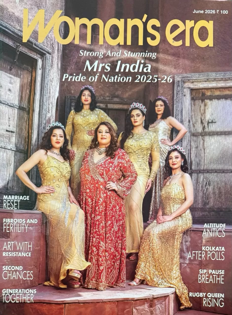 WhatsApp Image 2026-06-09 at 17.24.33 Woman's Era magazine June 2026 - Strong and Stunning Mrs India Pride of Nation 2025-26 - Image 1
